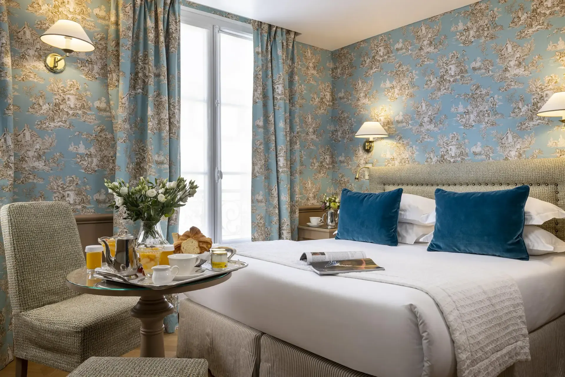 Hotel du Champ de Mars in Parijs, interieur