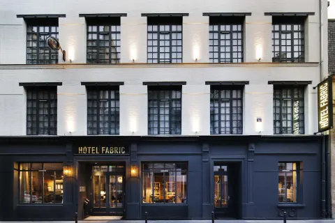 Hotel Fabric in Parijs, interieur