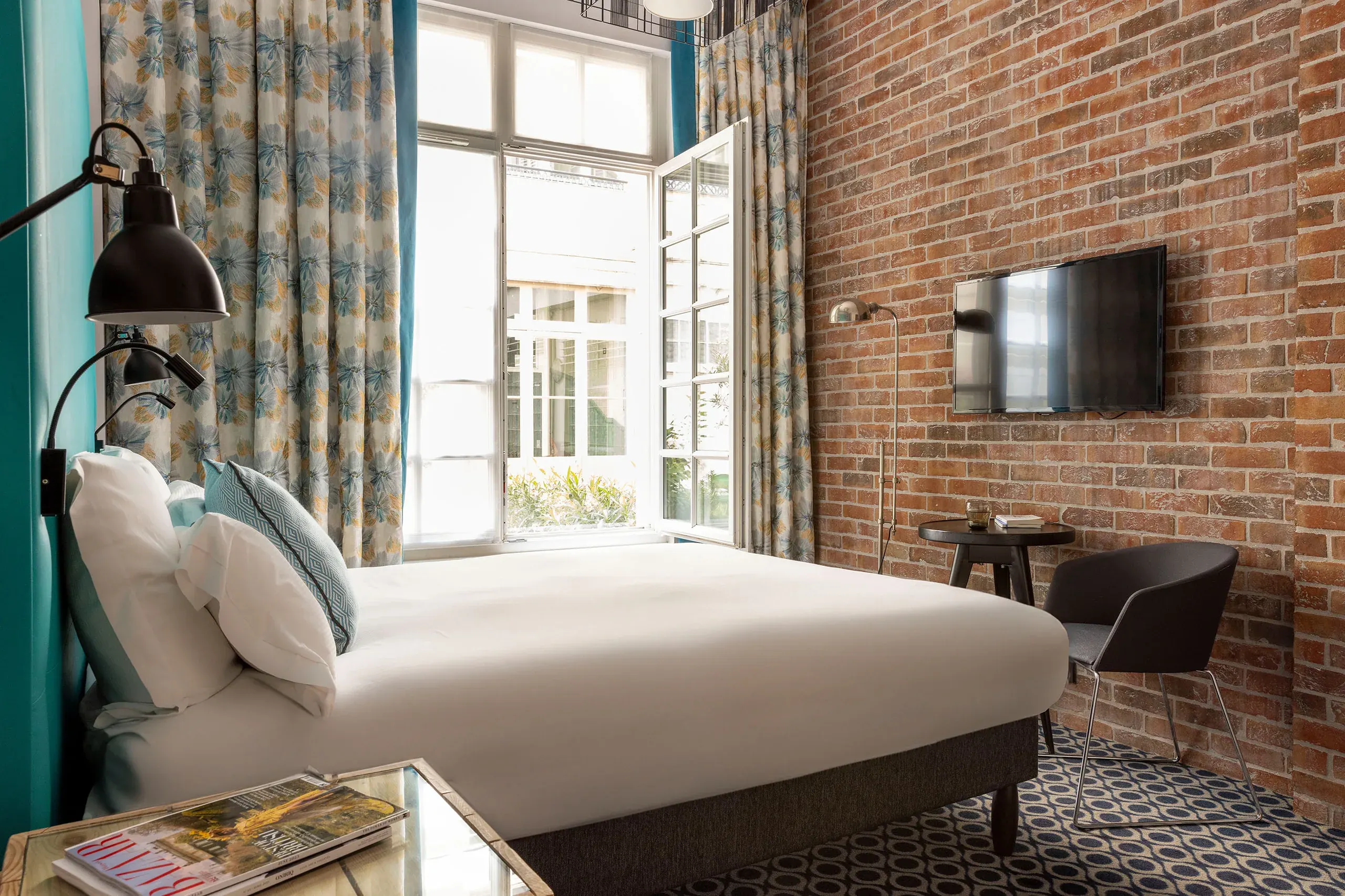 Hotel Fabric in Parijs, interieur