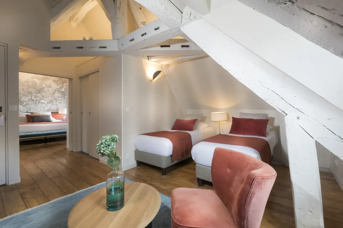 Hôtel Jeanne d'Arc Le Marais in Parijs, chambre familiale