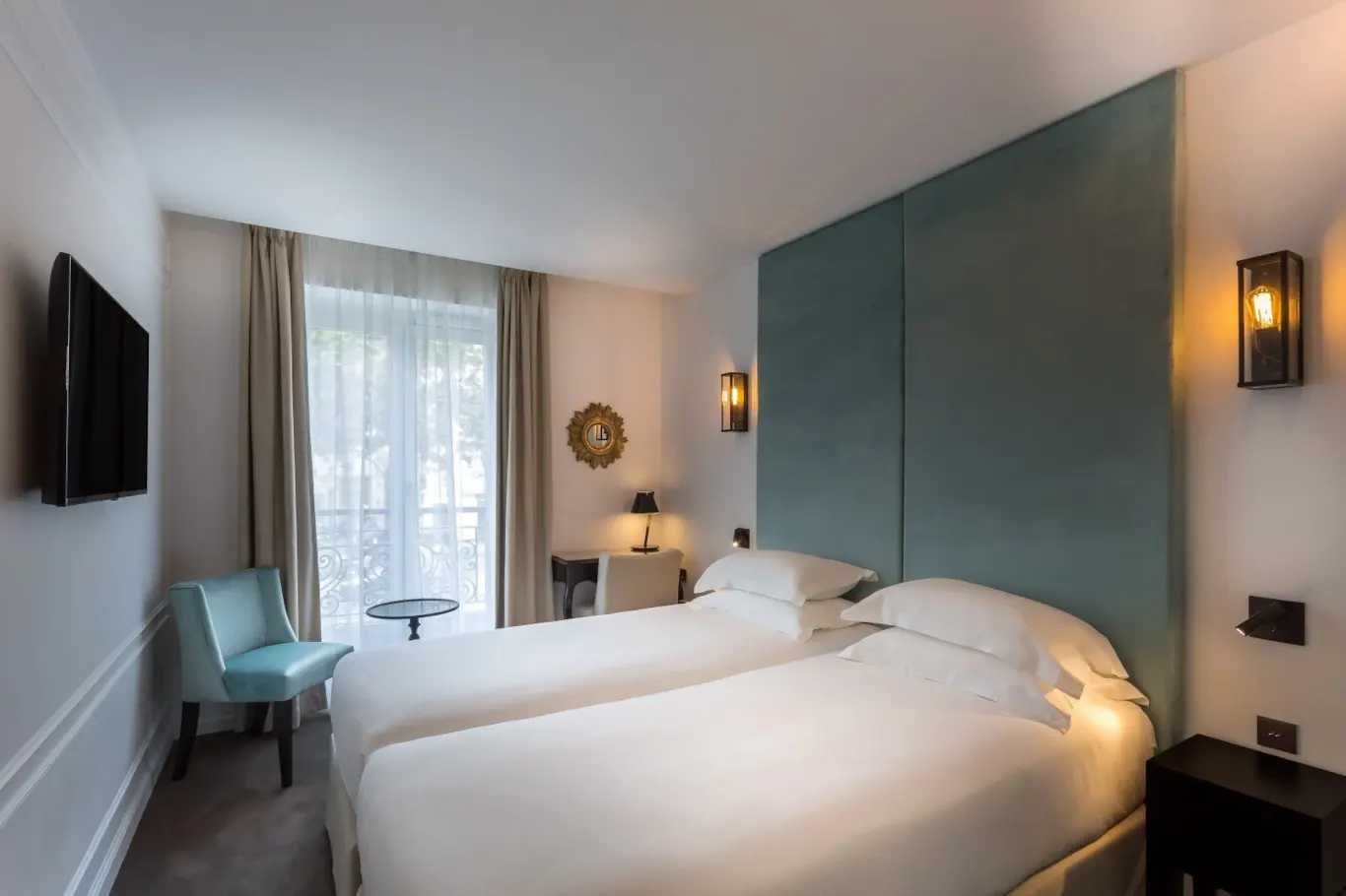 Hôtel La Comtesse in Parijs, comtesse eiffel tower room