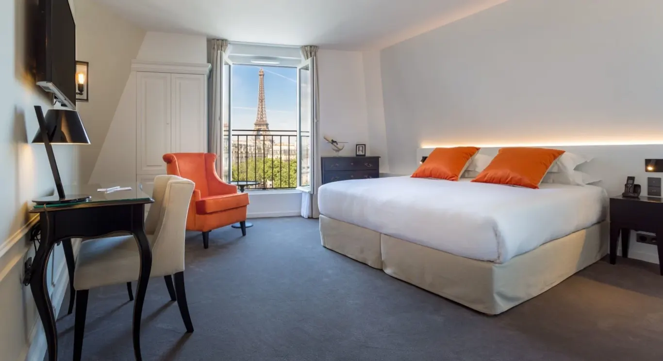 Hôtel La Comtesse in Parijs, royale junior suite