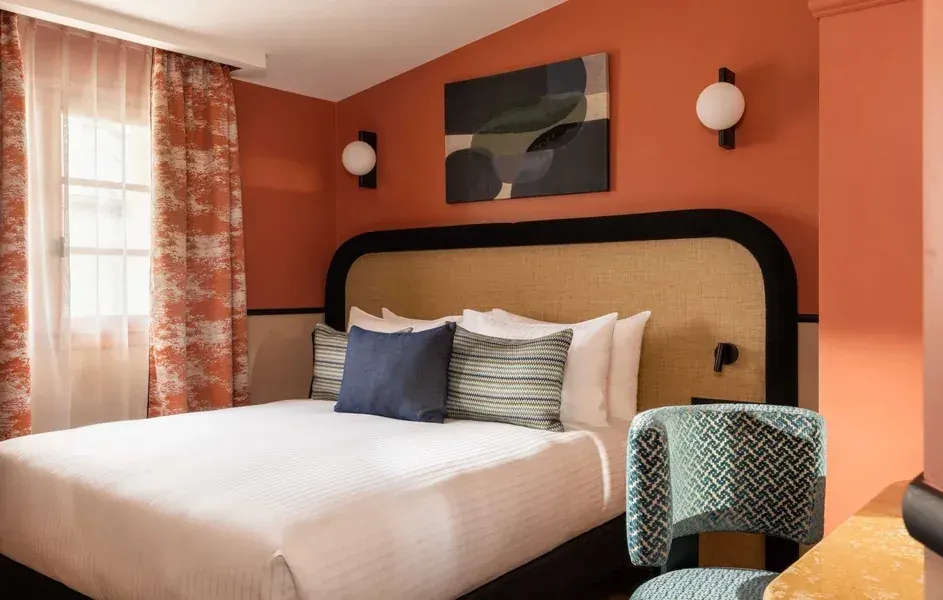 Hôtel Le 6 Tiquetonne in Parijs, chambre prestige balcon