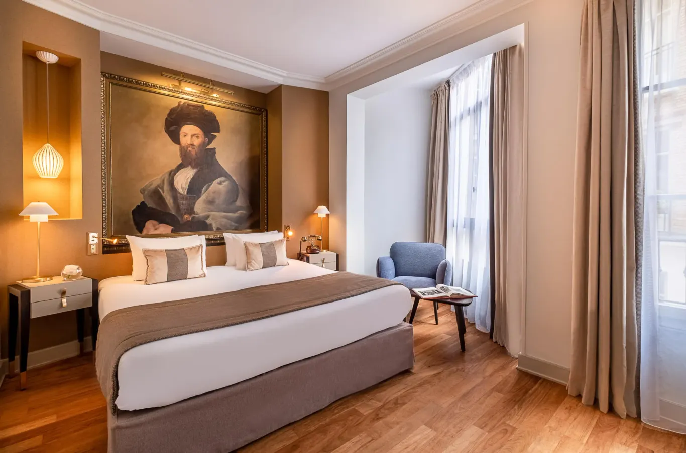 Hôtel Le Walt in Parijs, eiffel tower view room