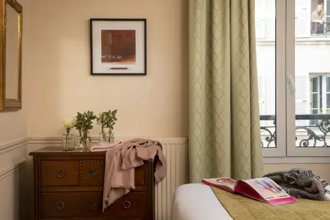 Hotel Relais Bosquet in Parijs, interieur