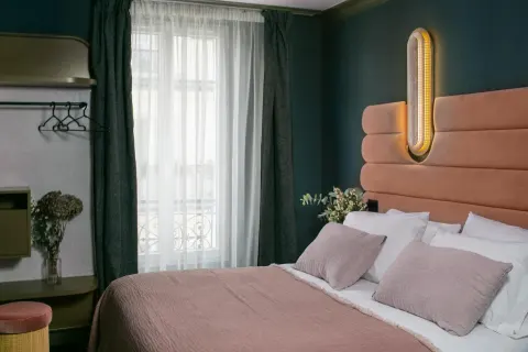 La Planque Hotel in Parijs, kamer
