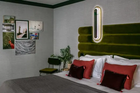La Planque Hotel in Parijs, kamer