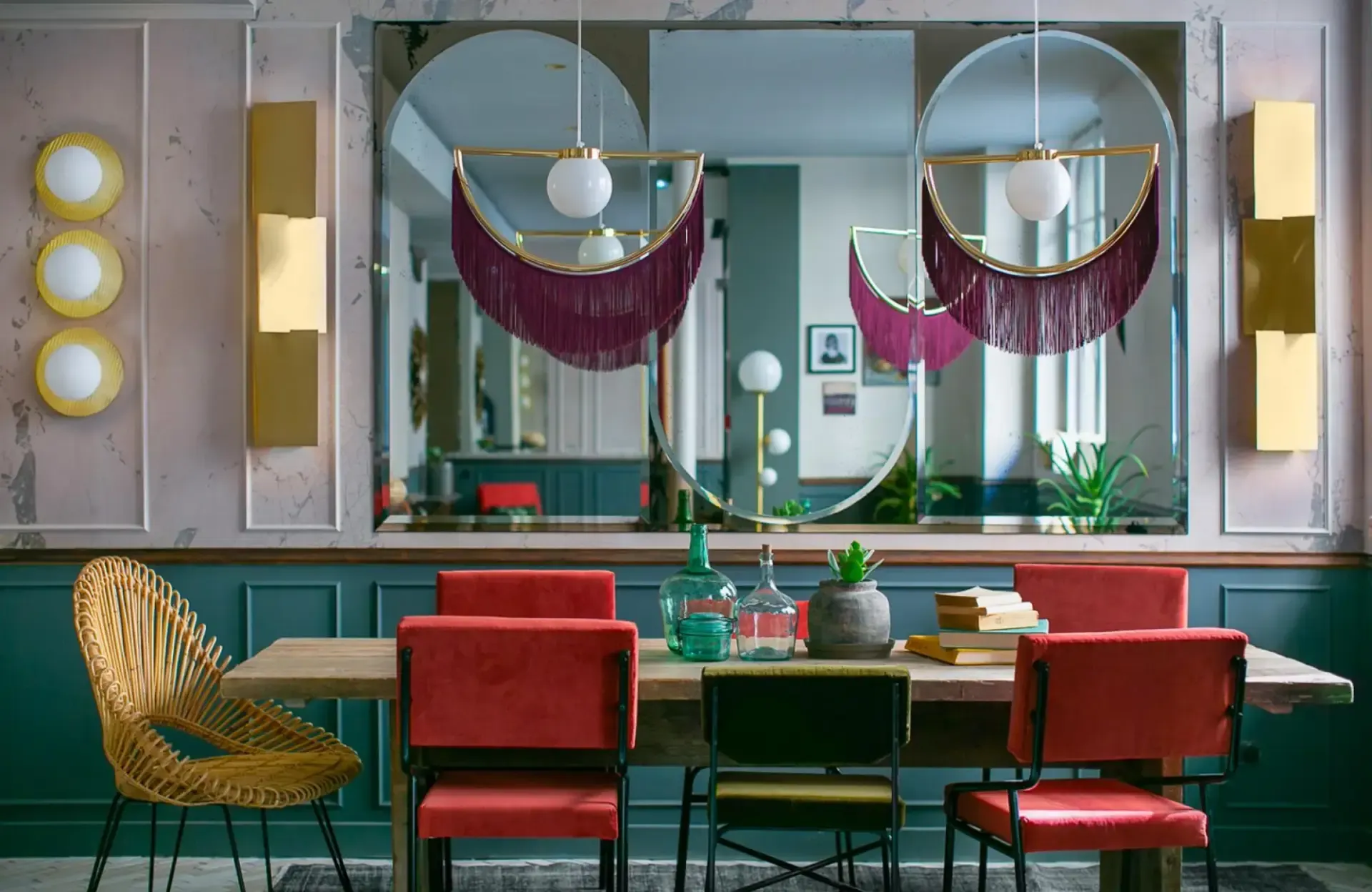 La Planque Hotel in Parijs, interieur