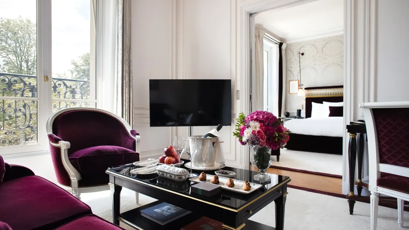 La Réserve Paris in Parijs, suite deluxe