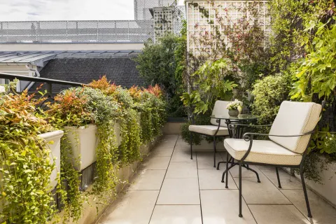 Le Bristol Paris in Parijs, interieur