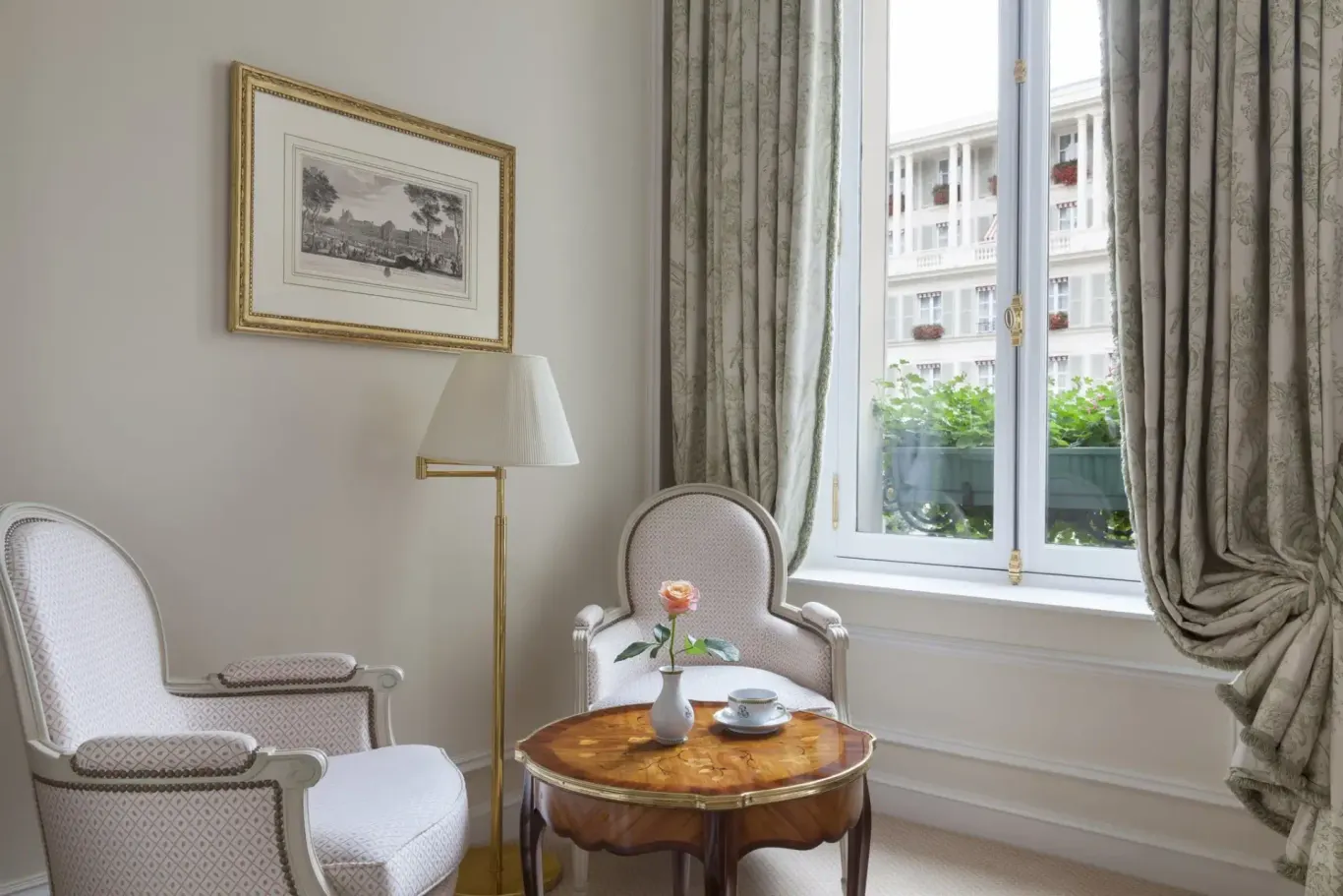 Chambre Deluxe in Le Bristol Paris, Parijs