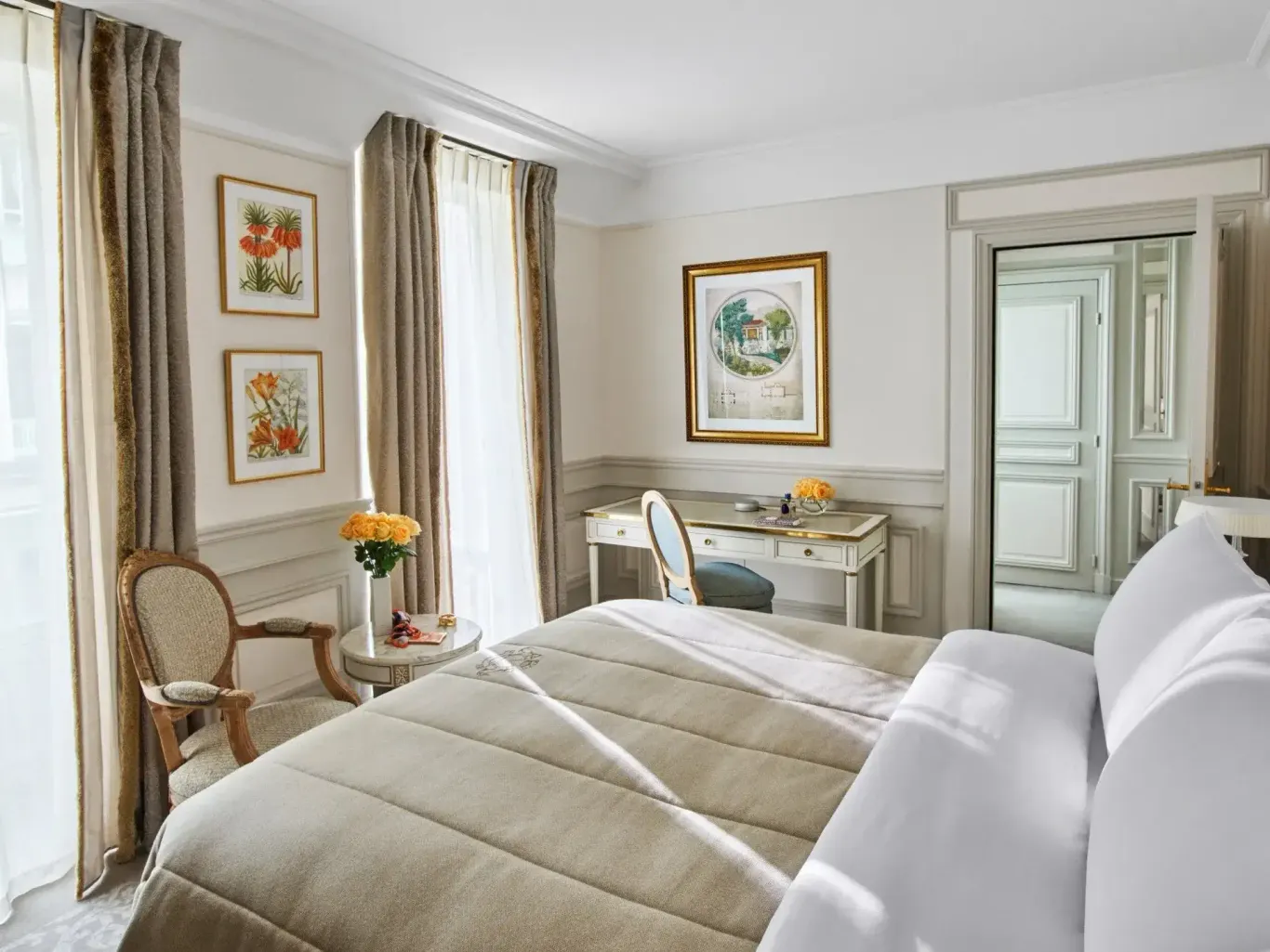 Le Meurice in Parijs, deluxe room