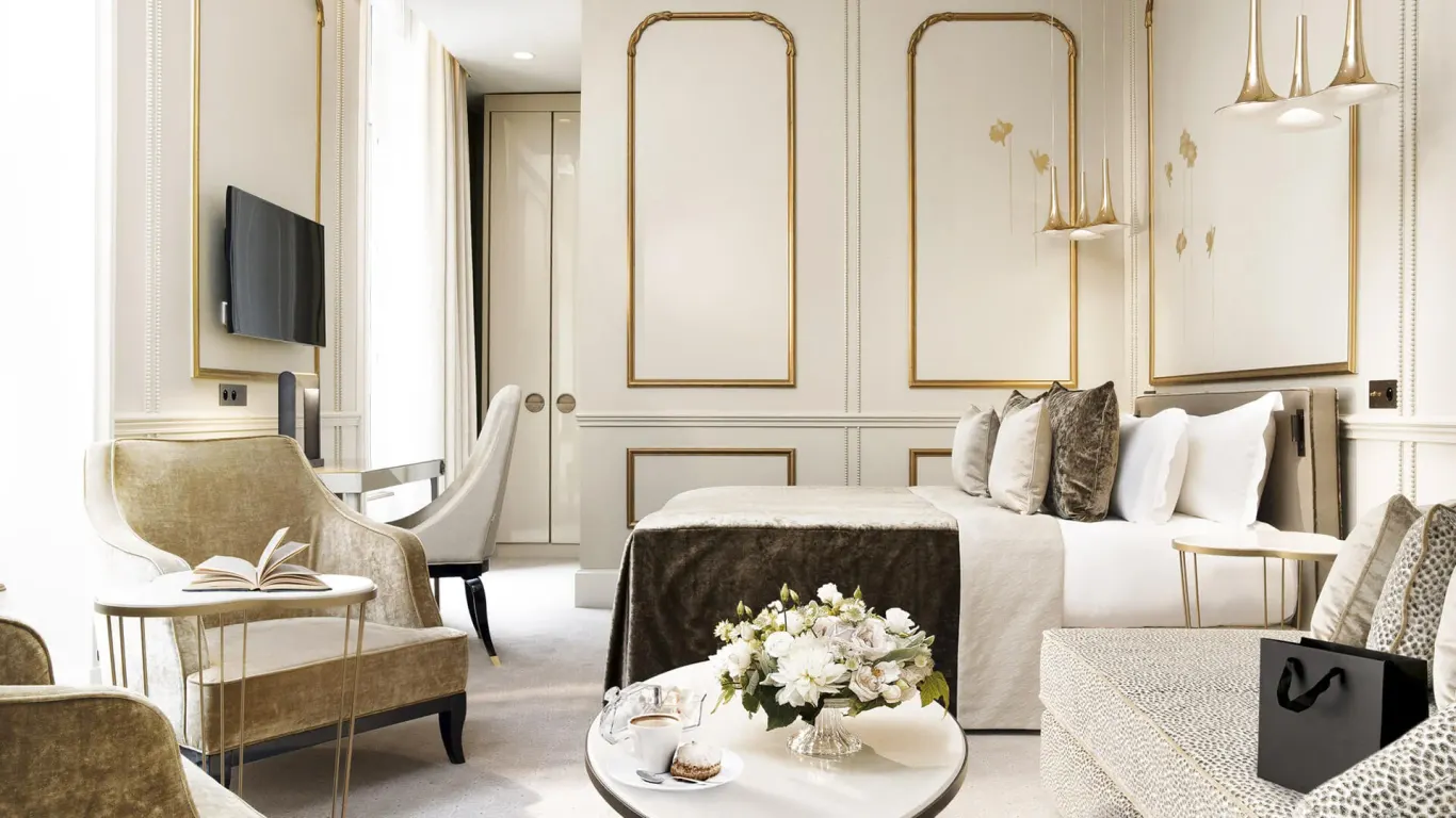 Le Narcisse Blanc Hôtel & Spa in Parijs, chambre deluxe