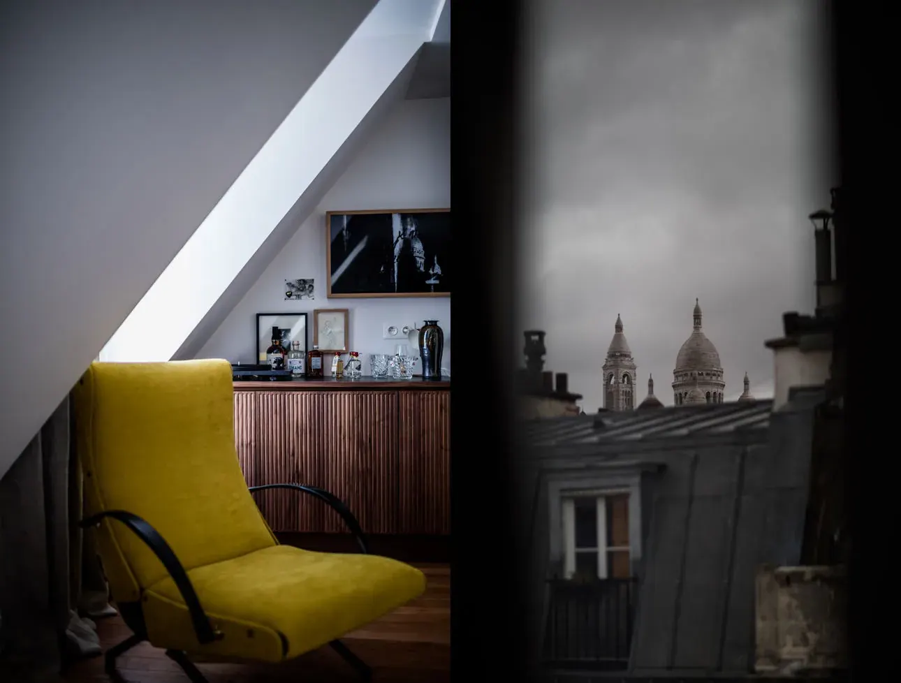 Le Pigalle Hotel in Parijs, interieur