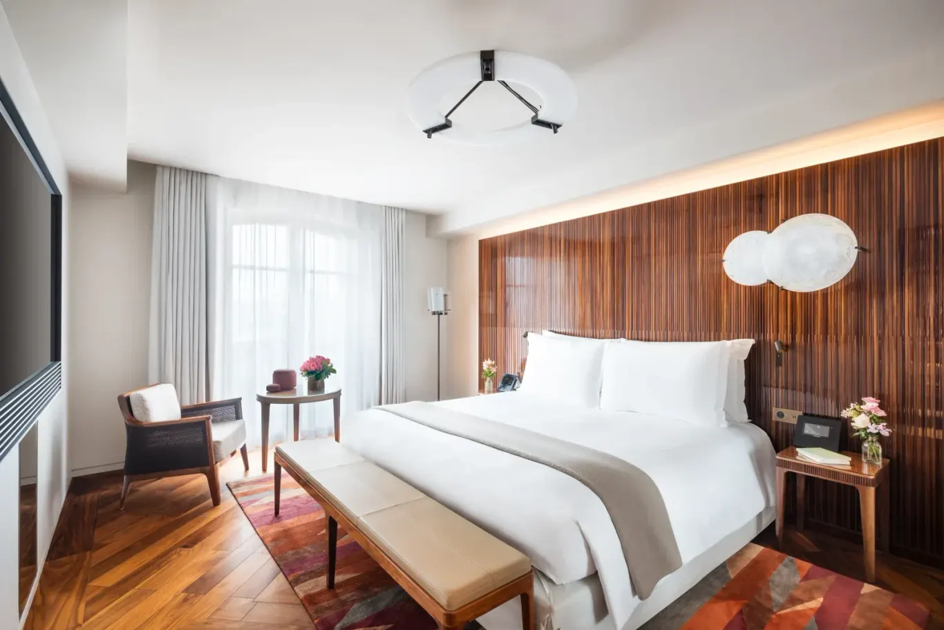 Mandarin Oriental Lutetia in Parijs, eiffel view deluxe balcony room