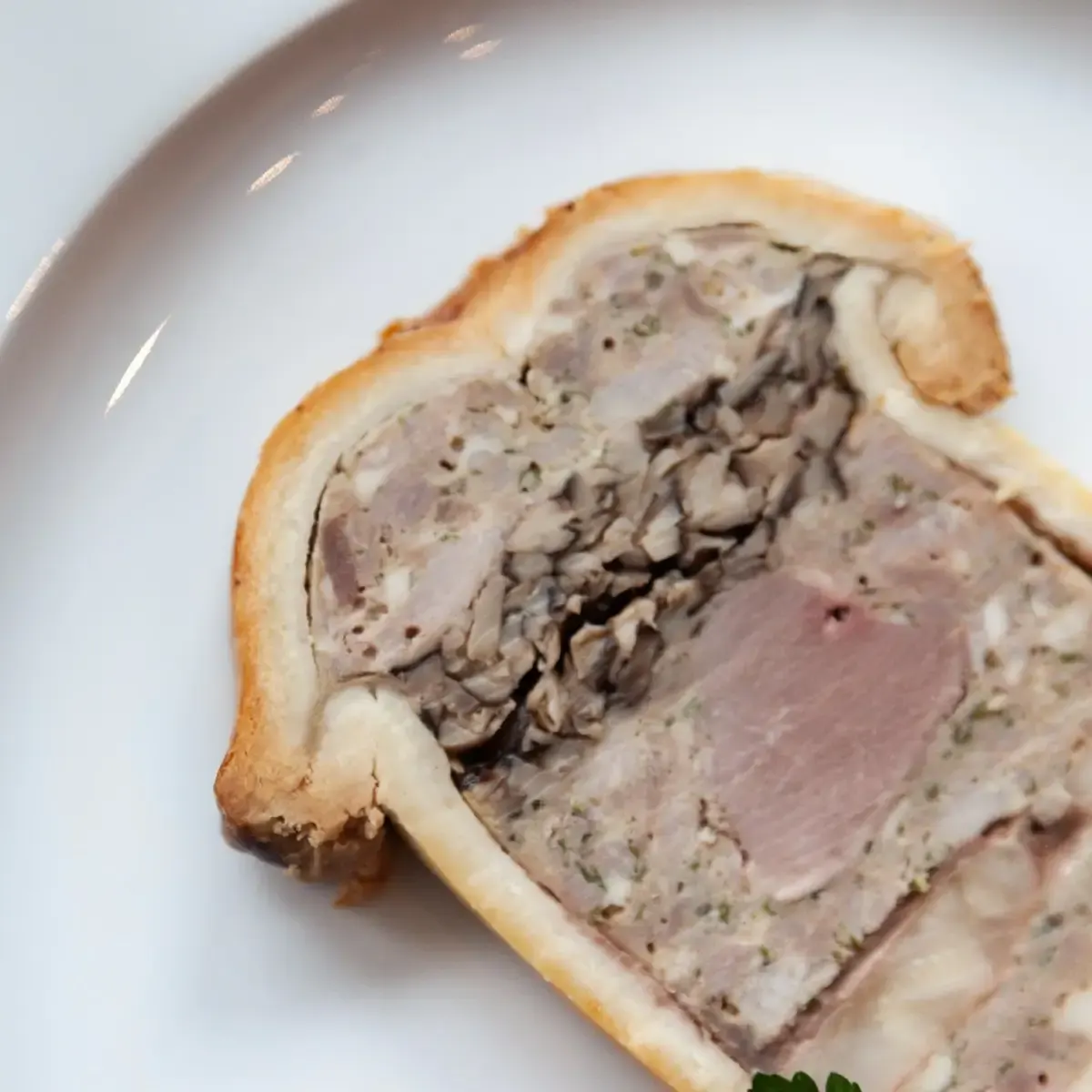 Pate en croute bij Ambassade d Auvergne in Parijs