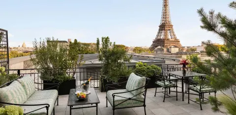 Shangri-La Paris in Parijs, kamer