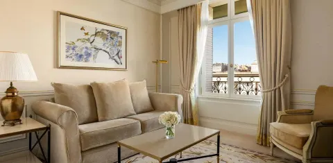 Shangri-La Paris in Parijs, kamer