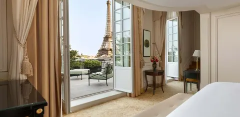 Shangri-La Paris in Parijs, kamer
