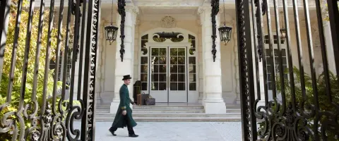 Shangri-La Paris in Parijs, vooraanzicht
