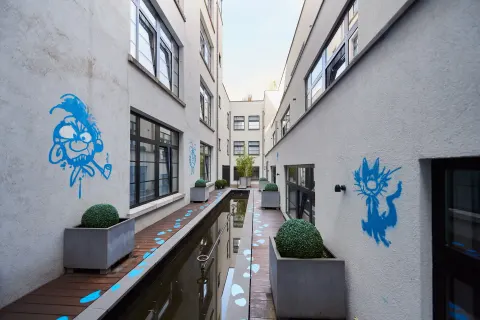 Yooma Urban Lodge in Parijs, interieur