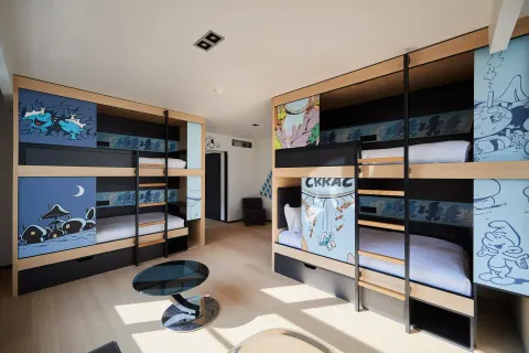 Yooma Urban Lodge in Parijs, interieur