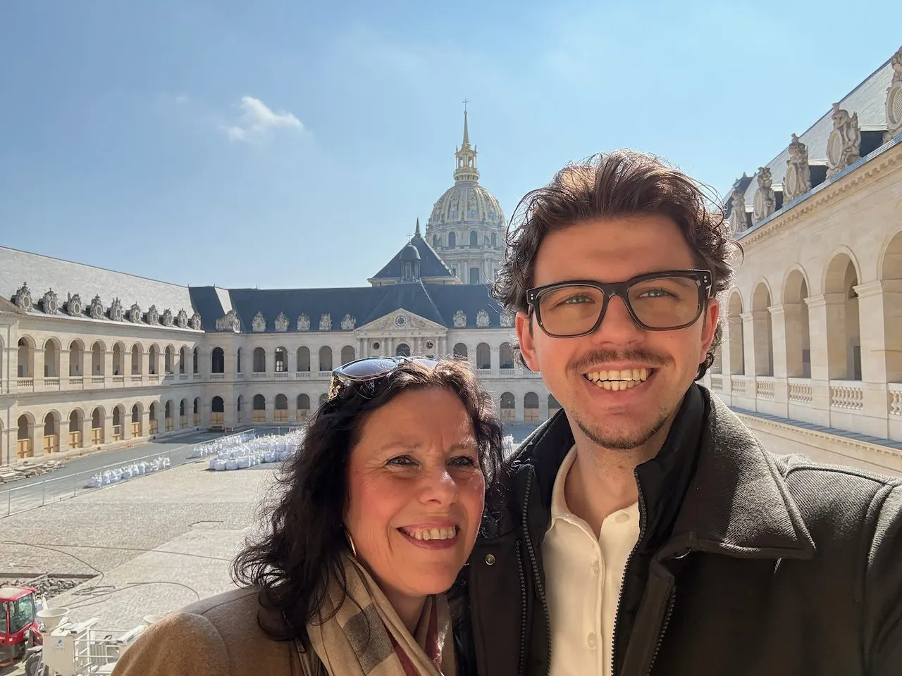 Kjetill van parijstips.nl bij Les Invalides